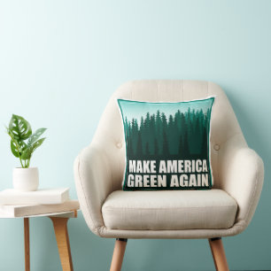 Make America Green Again Cushion