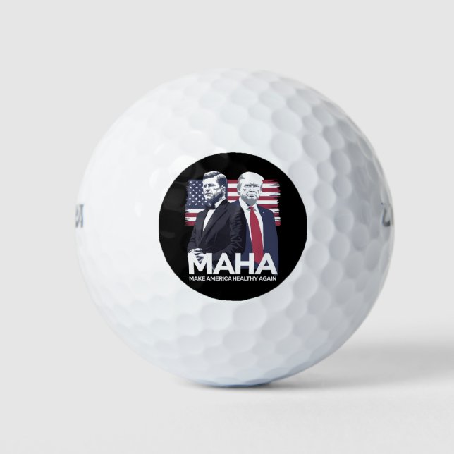 Make America Healthy Again Golf Balls (Front)