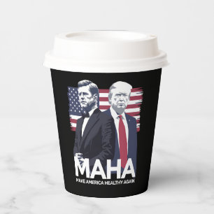 Make America Healthy Again Paper Cups