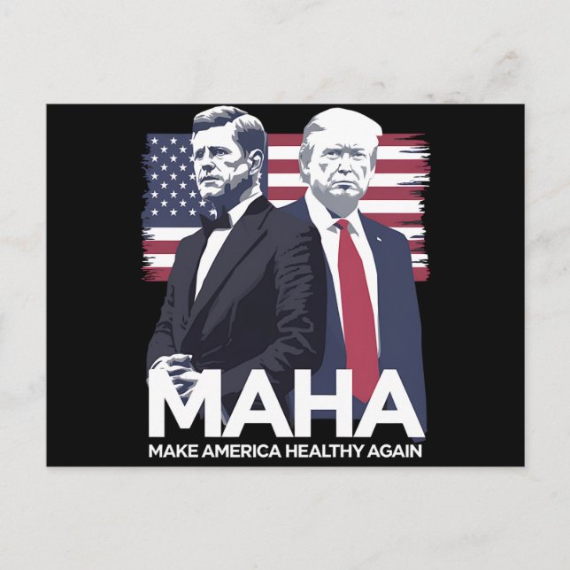Make America Healthy Again Postcard (Front)