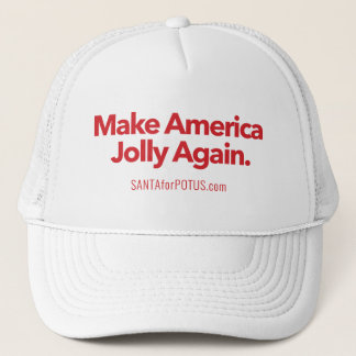 “Make America Jolly Again” trucker hat