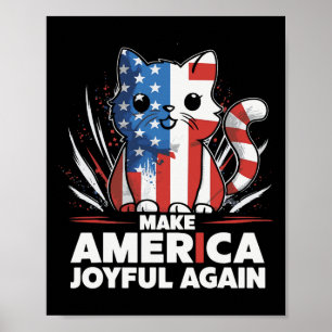 Make America Joyful Again Harris Wheimer Joyful Wa Poster