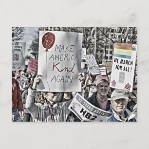 Make America Kind Again Postcard