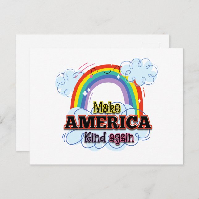 Make America Kind Again Postcard (Front/Back)