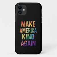 Make America Kind Again Rainbow LGBTQ Gay 