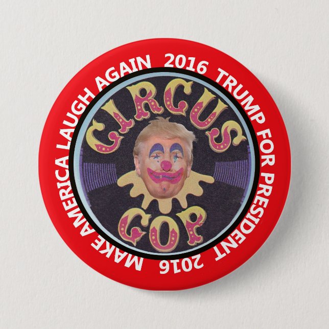 Make America Laugh Again 7.5 Cm Round Badge (Front)