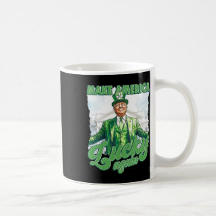 Make America Lucky Again Trump St Patrick's Day Coffee Mug
