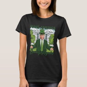 Make America Lucky Again Trump St. Patrick's Day S T-Shirt