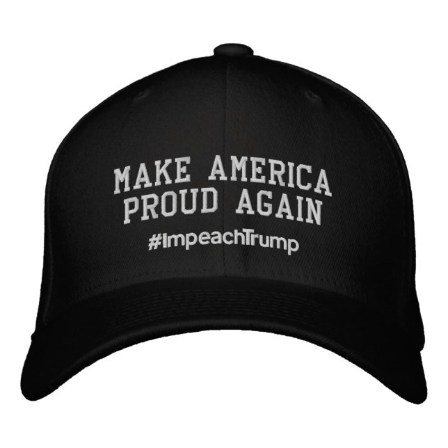 Make America Proud Again - Embroidered Hat (Front)