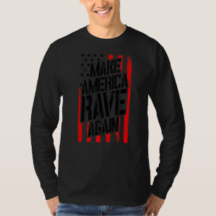 Make America Rave Again Techno Festival Edm Dj Usa T-Shirt