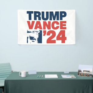 Make America Safe Again Trump Vance 2024 MAGA Banner