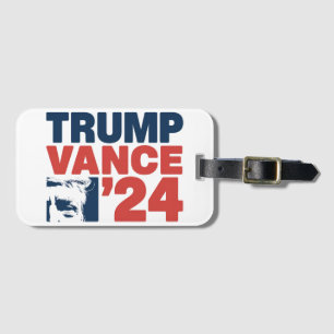 Make America Safe Again Trump Vance 2024 MAGA  Luggage Tag