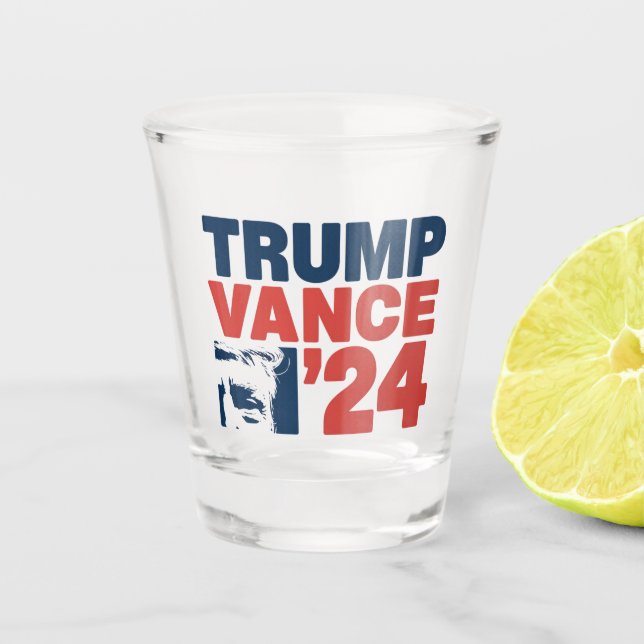 Make America Safe Again Trump Vance 2024 MAGA  Shot Glass (Front)