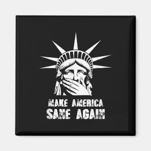 Make America Sane Again Anti Trump Resist Protest  Magnet