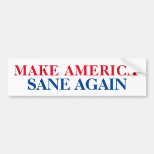 Make America Sane Again-Election 2020 Bumper Sticker