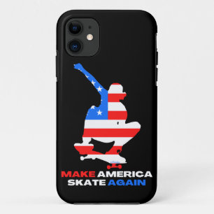 MAKE AMERICA SKATE AGAIN ollie grab edition Case-Mate iPhone Case
