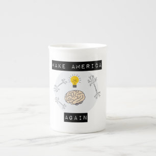 'make america smart again' coffee mug