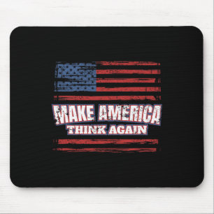 Make America Think Again Mouse Pad