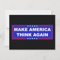 Make America Think Again