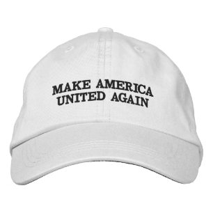 MAKE AMERICA UNITED AGAIN EMBROIDERED HAT