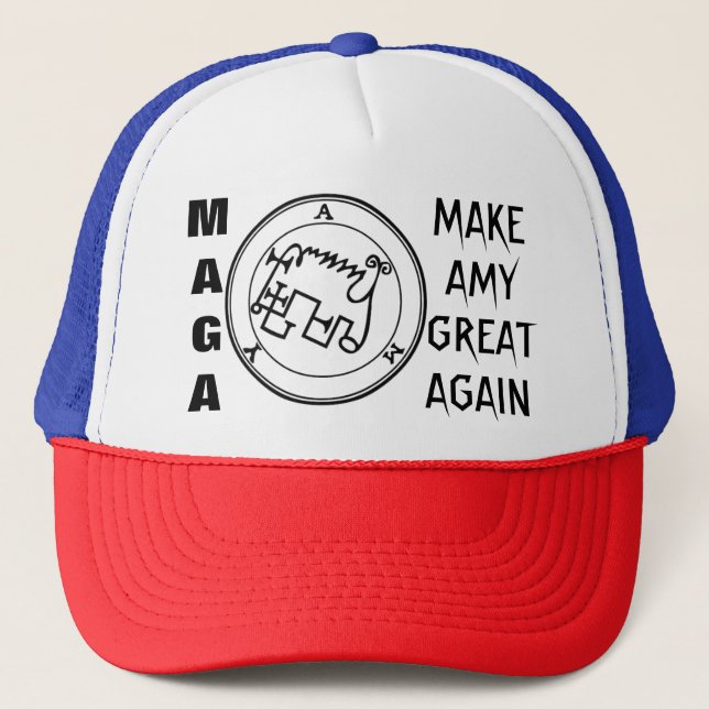 Make Amy Great Again Trucker Hat (Front)
