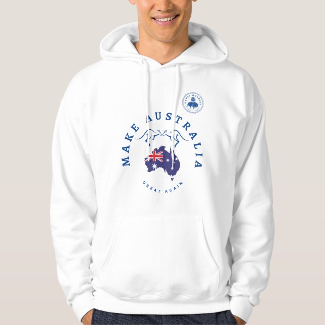 Make Australia Great Again Hoodie (Front)