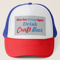 Make Beer Great Again- Grey