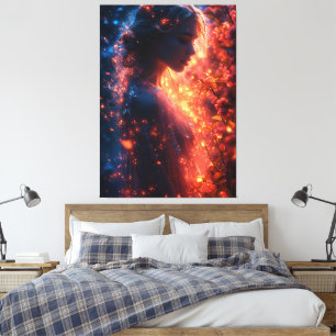Make believe World Canvas Print