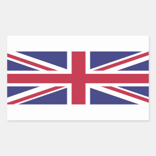 Make Britain Great Again UK First Flag Brexit Rectangular Sticker