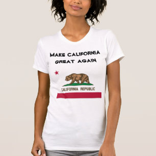 Make California Great Again. New Leadership. T-Shirt