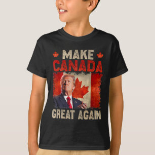 Make Canada Great Again Funny Trump President 2024 T-Shirt