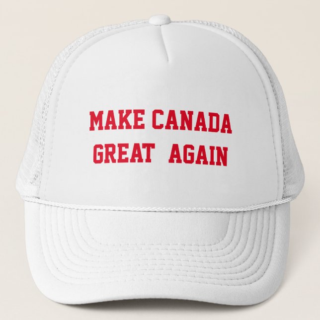 MAKE CANADA GREAT AGAIN TRUCKER HAT (Front)