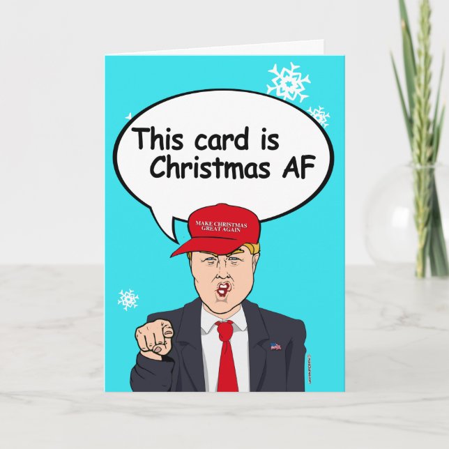 Make Christmas Great Again Card - This card is Chr (Front)