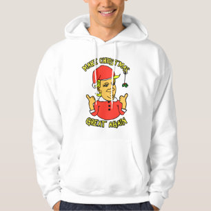 Make Christmas Great Again Donald Trump Funny Xmas Hoodie