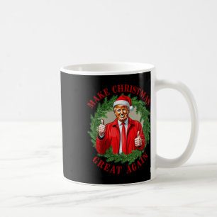 Make Christmas Great Again Donald Trump Mega 1  Coffee Mug