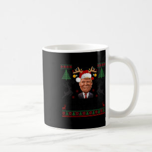 Make Christmas Great Again Funny Santa Trump 2024 Coffee Mug