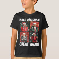 Make Christmas Great Again Funny Santa Trump 2024