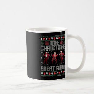 Make Christmas Great Again Funny Santa Trump Dance Coffee Mug