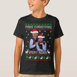 Make Christmas Great Again Funny Trump Vance Broth T-Shirt