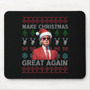 Make Christmas Great Again Trump Christmas Funny 2 Mouse Pad