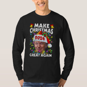 Make Christmas Great Again Trump Christmas Maga T-Shirt