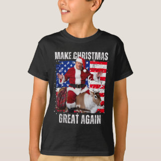 Make Christmas Great Again Trump Pajamas Ugly Tank