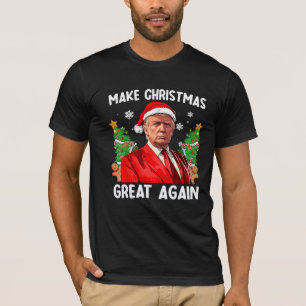 Make Christmas Great Again Trump Tee