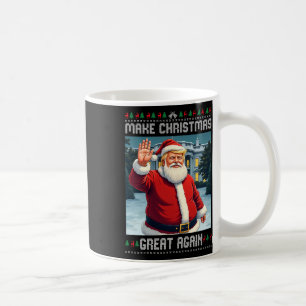 Make Christmas Great Again Trump Ugly Christmas  Coffee Mug