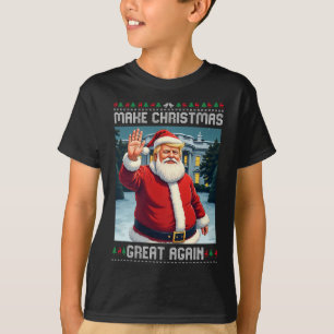 Make Christmas Great Again Trump Ugly Christmas T-Shirt