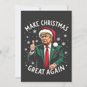 Make Christmas Great Again Ugly Xmas Sweater Trump Save The Date