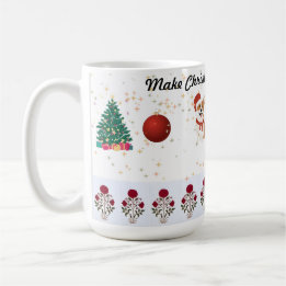 Make Christmas Great Again wrapping paper Coffee Mug