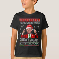 Make Christmas Great Again Xmas Funny Trump Pajama
