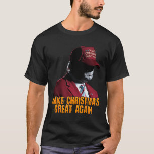 Make Christmas Great Again Xmas Funny Trump Pajama T-Shirt