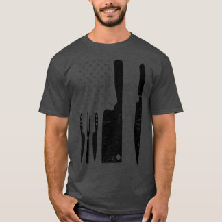 Make Cooking Great Again Design Chef KnifeT-Shirt T-Shirt